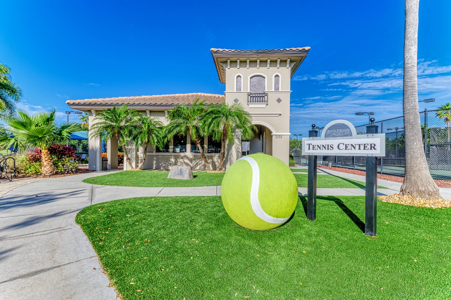River Strand golf and country club community landscape in Bradenton, Florida